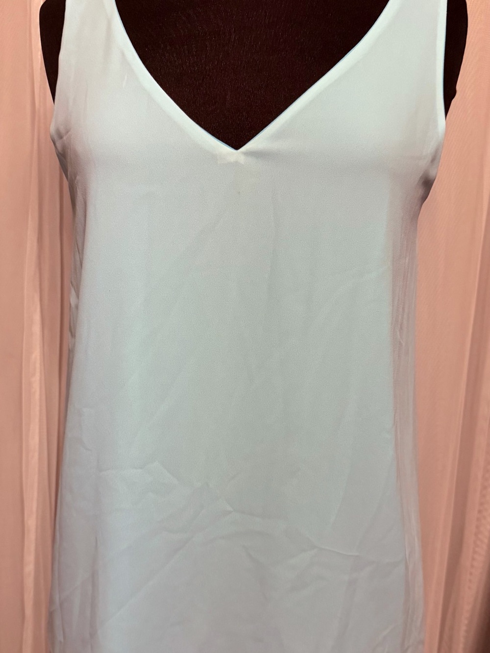Lilly Pulitzer Light Blue/Aqua Reversable V-Neck Tank NWT